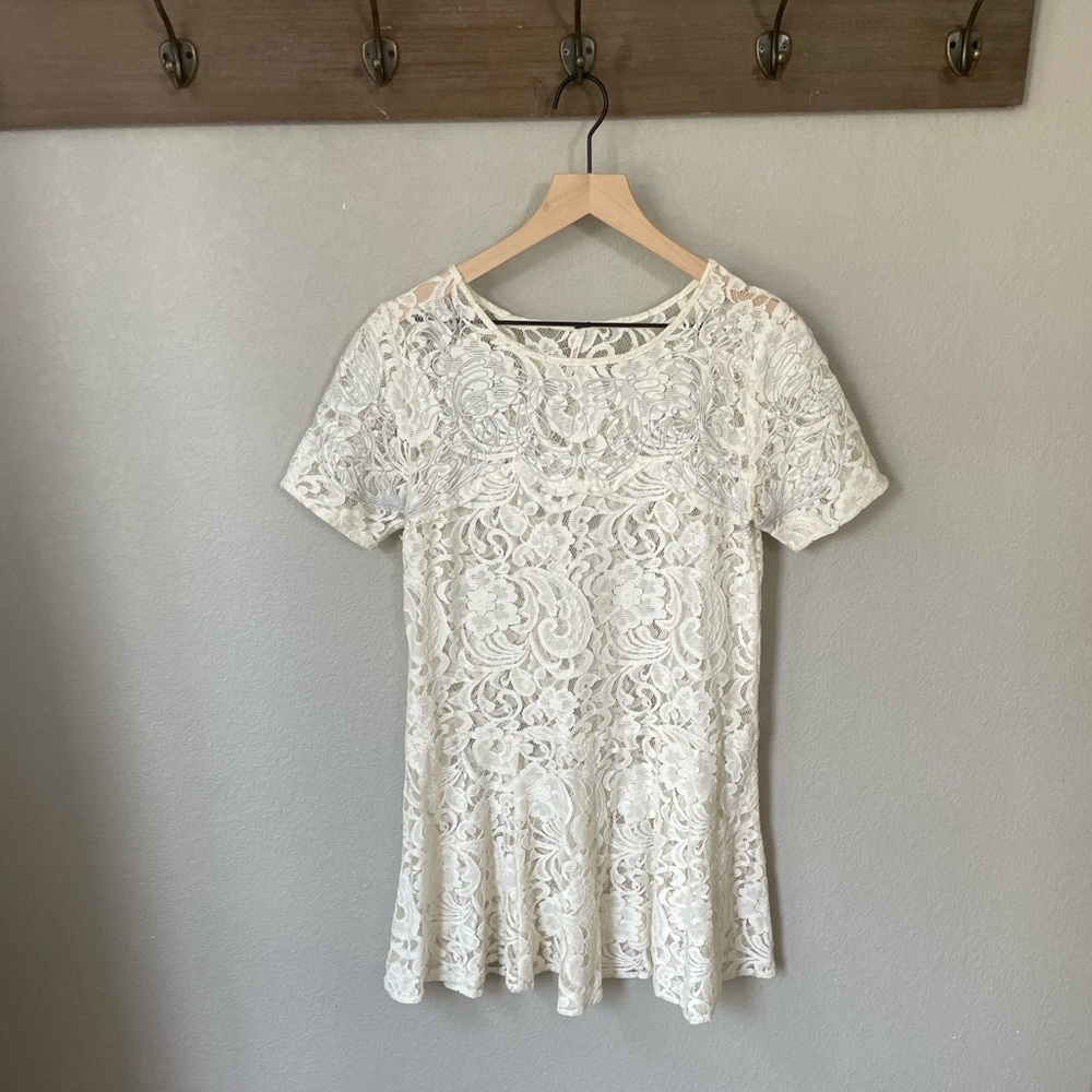 Free People Lace Dress. Size S